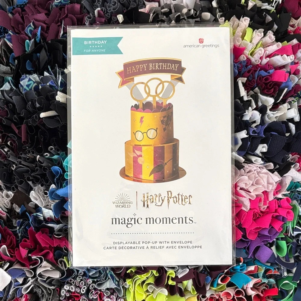 🆕American Greetings-Magic Moments Harry Potter Pop Up With Envelope